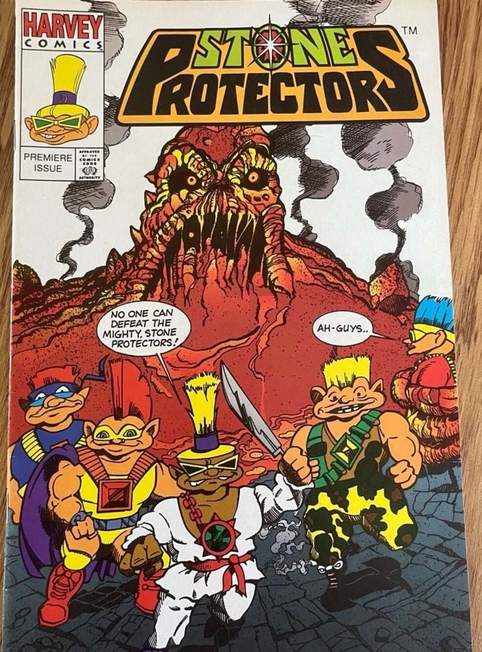 Stone Protectors #0 Premiere Issue (1993) Harvey Comics